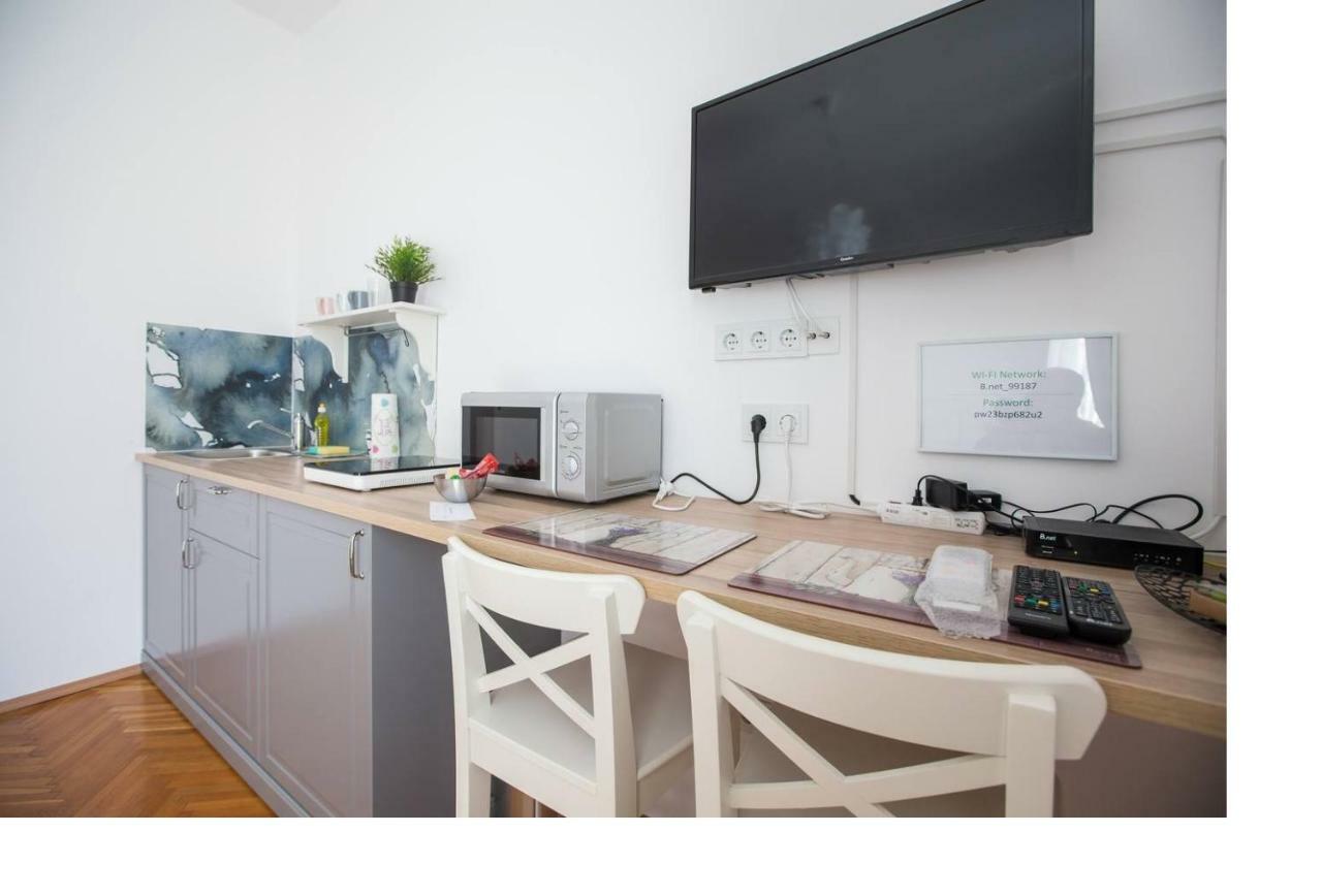Oberiter Apartments - Center Of Zagreb, Fast Wifi, Ac, Kitchen, Parking Luaran gambar